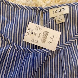 J.Crew striped shirt NWT